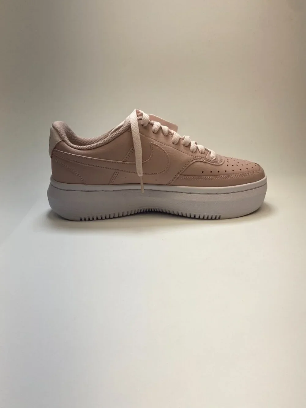 Nike Womens Court Vision Alta LTR Pink Platform Oxford DM0113 600 Sz 9.5